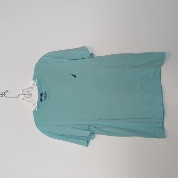Nautica Light Blue Short Sleeve T Shirt - Picture 1 of 4